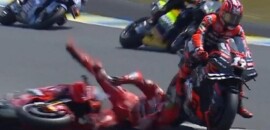 Bagnaia diz estar recuperado de contusão sofrida no tornozelo em Le Mans