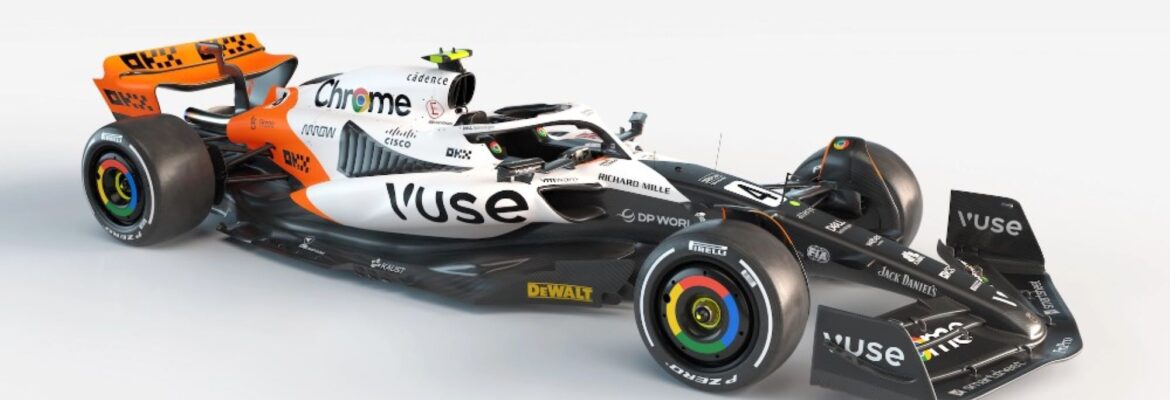 F1: McLaren apresenta pintura especial para Mônaco e Espanha