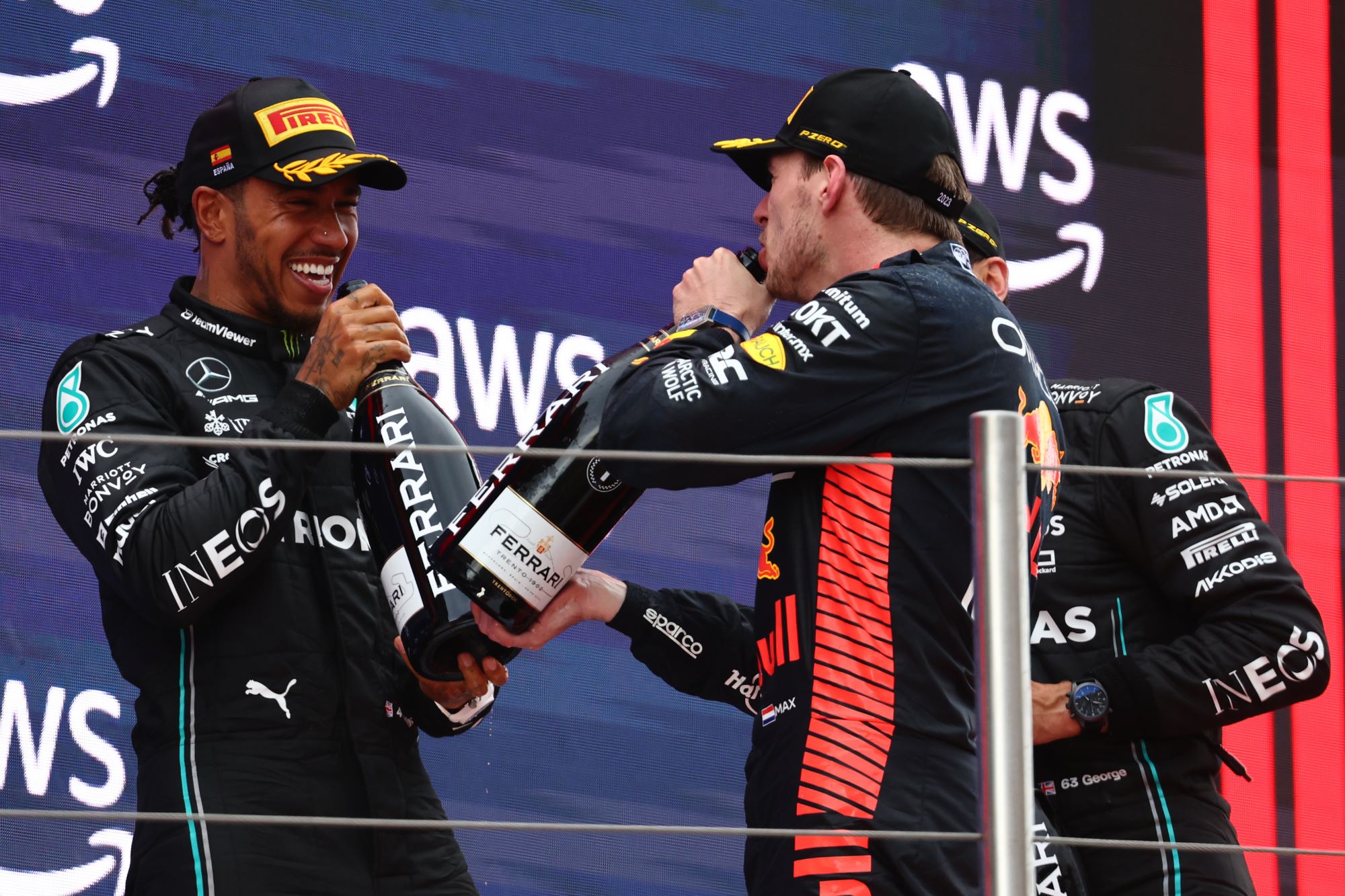 F1 2023, GP da Espanha, Barcelona, pódio
