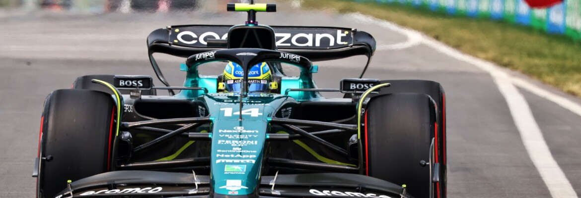 F1: Aston Martin está focada em melhorar eficiência do DRS