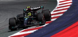 F1: Hamilton diz que “pagou o preço” ao demorar para colocar pneus de pista seca