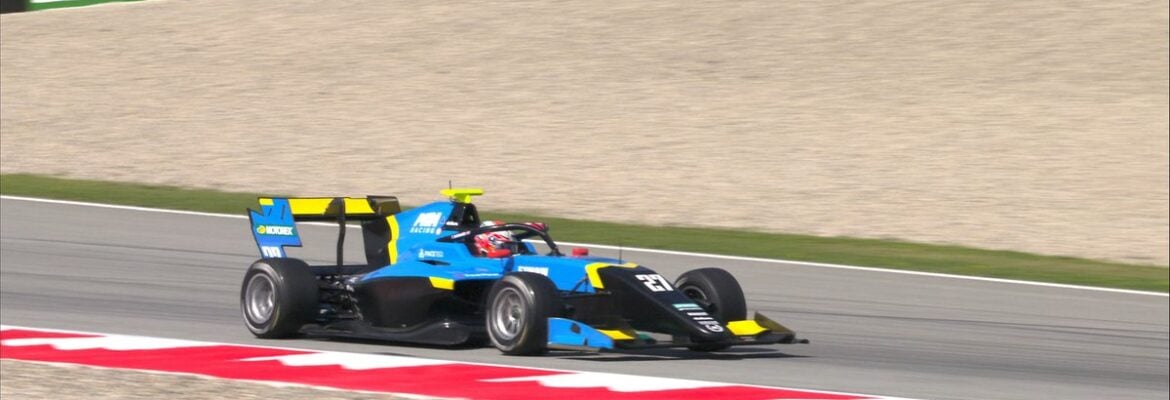 Barnard lidera único treino livre da Fórmula 3 na Espanha