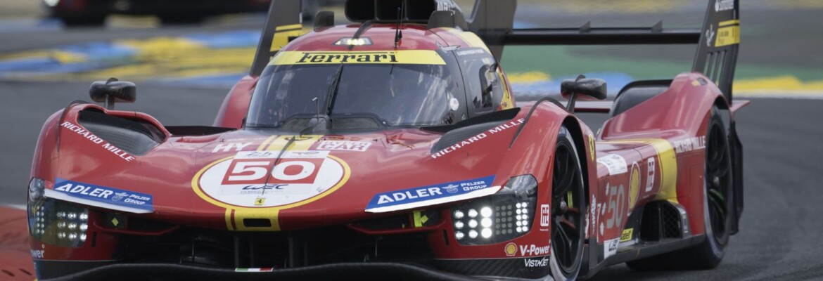 Ferrari lidera terceiro treino livre para as 24 Horas de Le Mans