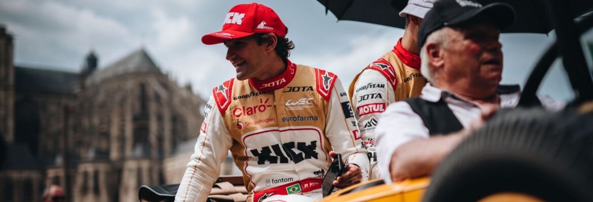 Pietro Fittipaldi é destaque nas 24 Horas de Le Mans após liderar na LMP2 com a JOTA