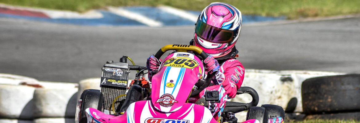 Vitória feminina marca quinta etapa da Copa SP KGV nas classes Rotax