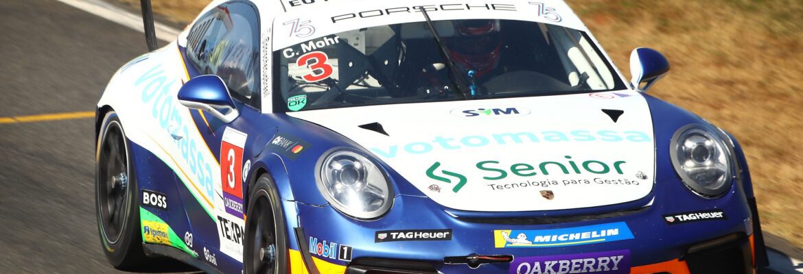 De carro reserva, Mohr crava pole para as duas corridas da Sprint Challenge da Porsche Cup em Interlagos