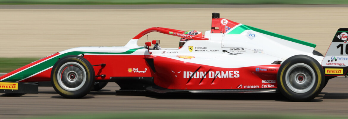 Recuperada de lesão, Aurelia Nobels mira top 10 em seu retorno para a Fórmula 4 Italiana