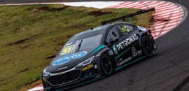 Átila Abreu usa a sexta-feira para explorar alternativas para novo pneu o novo asfalto na pista de Cascavel