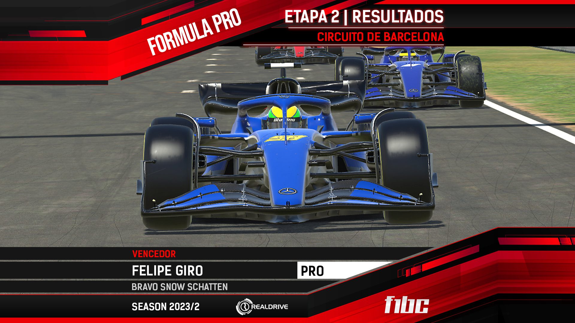 F1BC Formula Pro: Corrida equilibrada em Barcelona tem vitória de ...