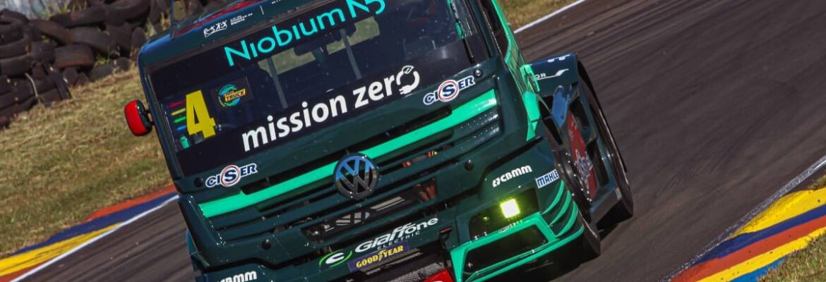Felipe Giaffone conquista dois pódios com a Volkswagen em Londrina e termina terceira etapa entre os maiores pontuadores da Copa Truck