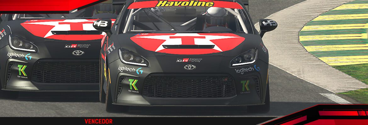 F1BC GR Cup: Guilherme Elizeu (Texaco) repete a dose e vence em Virginia