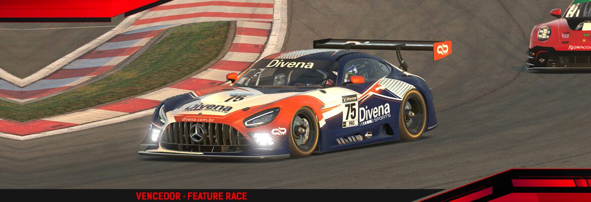 F1BC GT3 iRacing: Nurburgring tem novos pilotos e mais vitórias de Neto Nascimento
