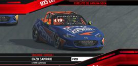 F1BC MX5 Cup: Jamison e Enzo Sampaio revezam vitórias em Laguna Seca