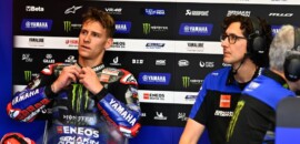 Quartararo faz GP da Itália 15s mais lento que em 2022 e reclama: “difícil”