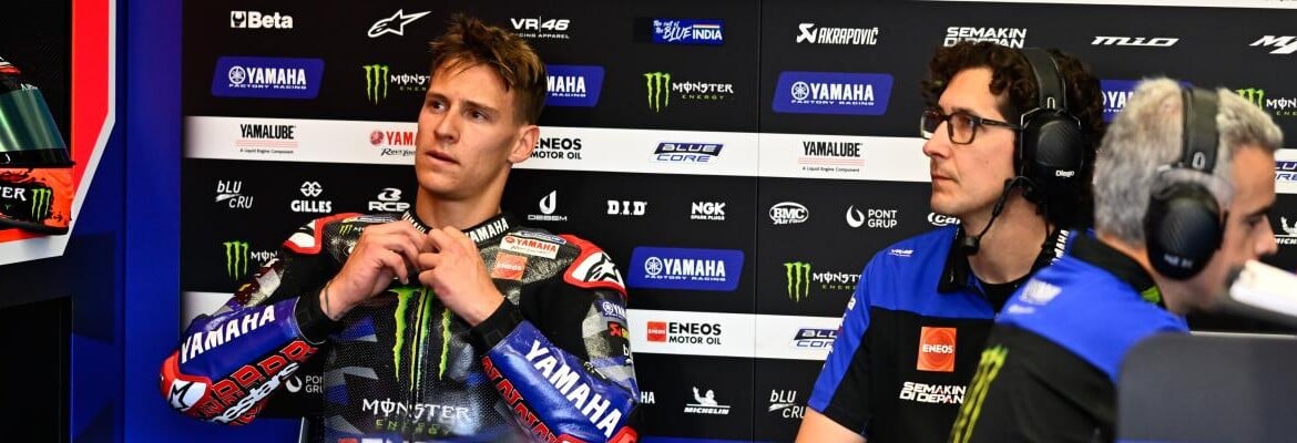 Quartararo faz GP da Itália 15s mais lento que em 2022 e reclama: “difícil”