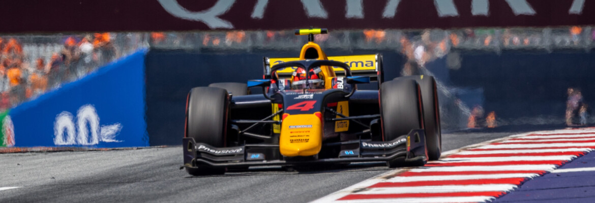 Enzo Fittipaldi lidera treino livre da Fórmula 2 na Áustria