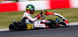Miguel Costa evolui em etapa de open, e mira bom desempenho no Europeu de Kart