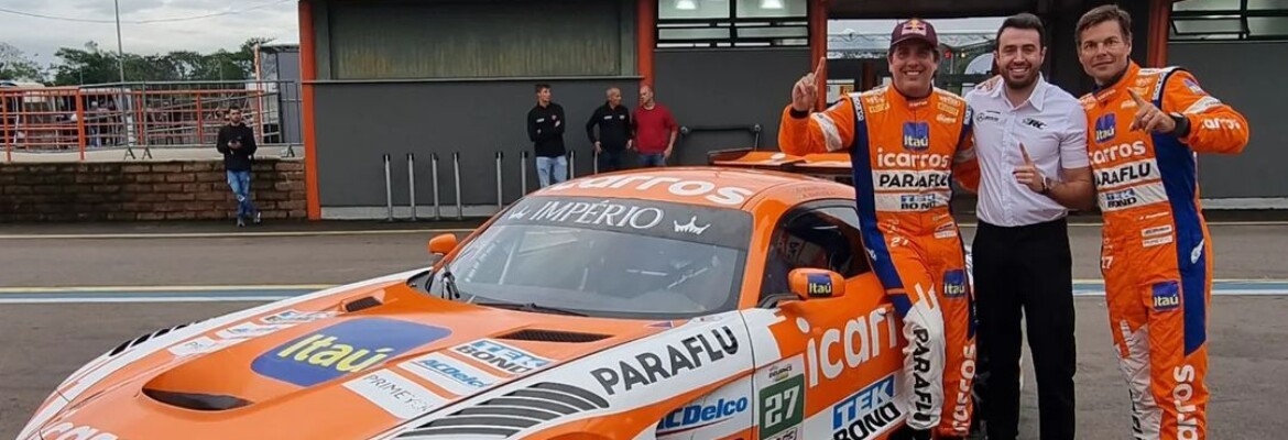 Endurance Brasil: Cacá Bueno e Ricardo Baptista faturam pole da GT3 no Velopark