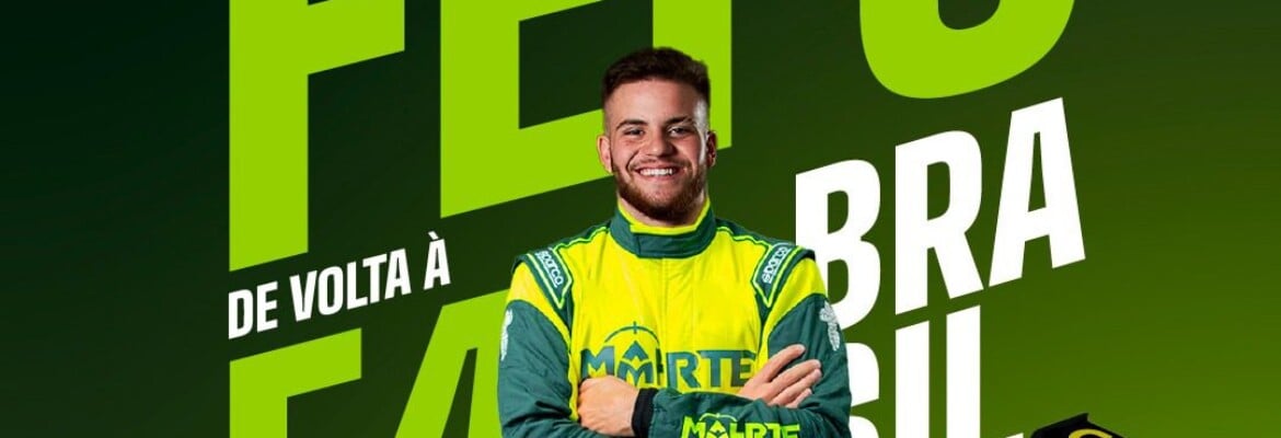 Fernando Barrichello disputa a temporada da Fórmula 4 Brasil pela Cavaleiro Sports