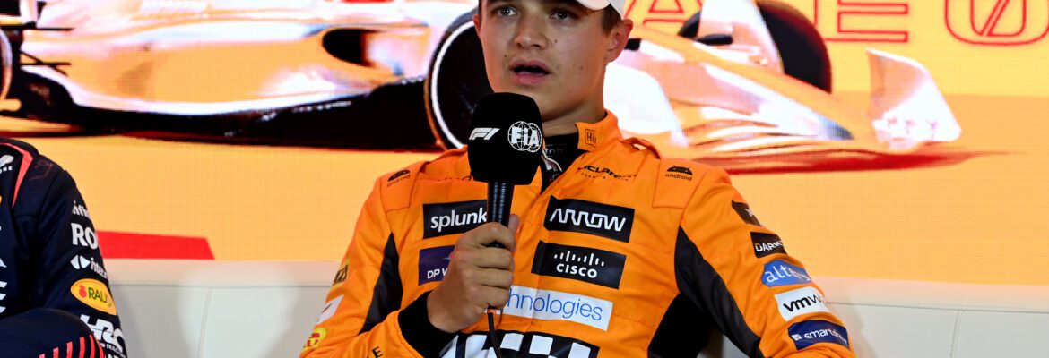 F1: Norris critica dirigibilidade do MCL60 apesar da melhoria de desempenho