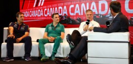 Pierre Wache (FRA) Red Bull Racing Technical Director; Dan Fallows (GBR) Aston Martin F1 Team Technical Director; and James Allison (GBR) Mercedes AMG F1 Technical Director
