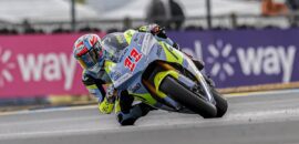 Ferrari supera Casadei por 0s008 e é pole na MotoE em Mugello; Granado é 3º