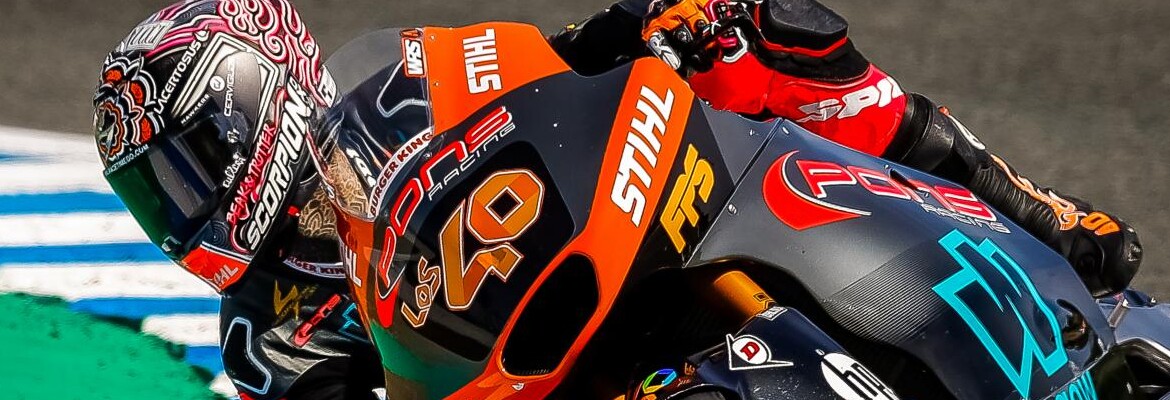 Canet marca pole na Moto2, mas cai e vai a centro médico na Itália