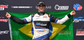 Nic Giaffone brilha com quarta vitória consecutiva na USF Juniors e dispara na liderança do campeonato