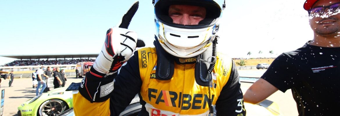Müller fala em satisfação com vitória na corrida 2 da Carrera Cup: “Melhor impossível”