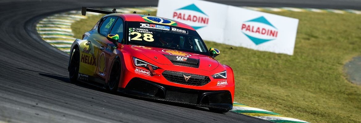 Dupla brasileira, Galid e Lapenna largam em segundo no Endurance do TCR South America