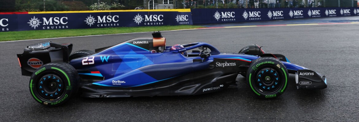 F1: Albon fala sobre dificuldades da Williams na Bélgica