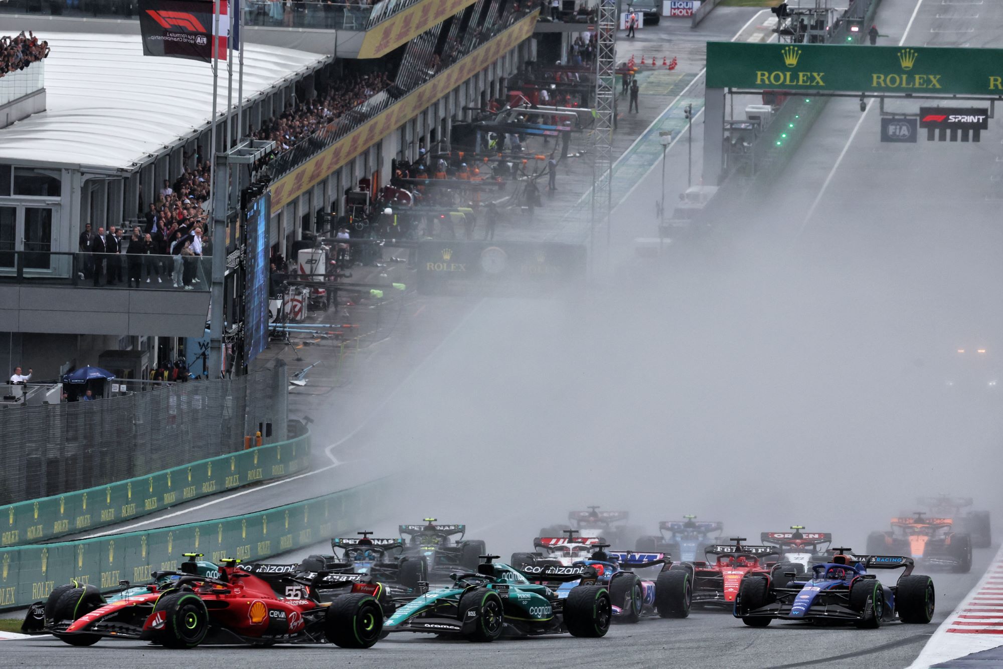 Fotos: as imagens deste sábado de sprint da F1 na Áustria F1 2022, GP da Áustria, Spielberg, Red Bull Ring