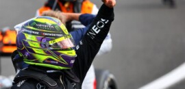 F1: Hamilton ficou muito satisfeito após terminar no pódio no GP da Inglaterra