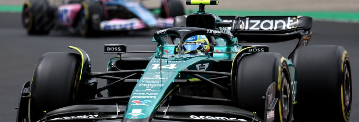 F1: Alonso torce por tempo seco durante etapa na Hungria: “Coletamos muitos dados”