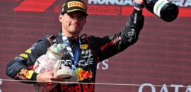 F1: Norris “avisado” para tomar cuidado com comemoração depois de quebrar troféu de Verstappen