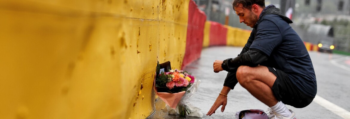 F1: Gasly organiza homenagem a Hubert e Van’t Hoff em Spa