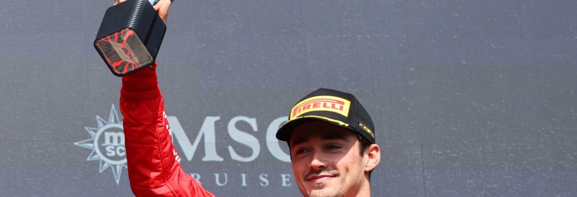F1: Leclerc comemora pódio no GP da Bélgica: “Era o melhor que conseguiríamos alcançar”