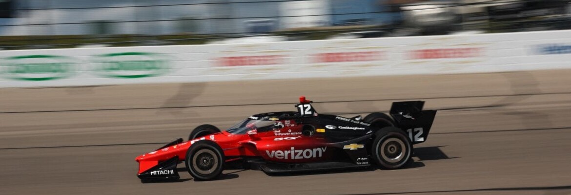 Power fatura pole position para as duas corridas da Indy em Iowa