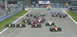Confira a classificação da F2 após a corrida 1 da etapa da Bélgica
