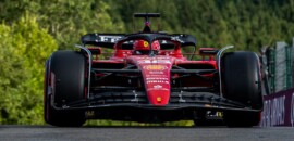 F1: Leclerc mantém cautela em relação ao desgaste dos pneus da Ferrari