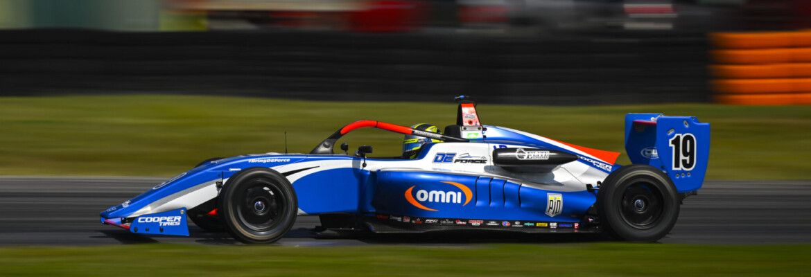 Nic Giaffone vai a Road America e mira título da USF Junior