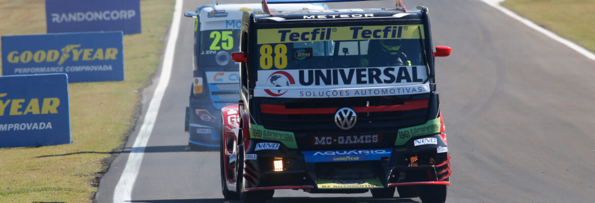 Copa Truck: Beto Monteiro larga da terceira fila em Cascavel