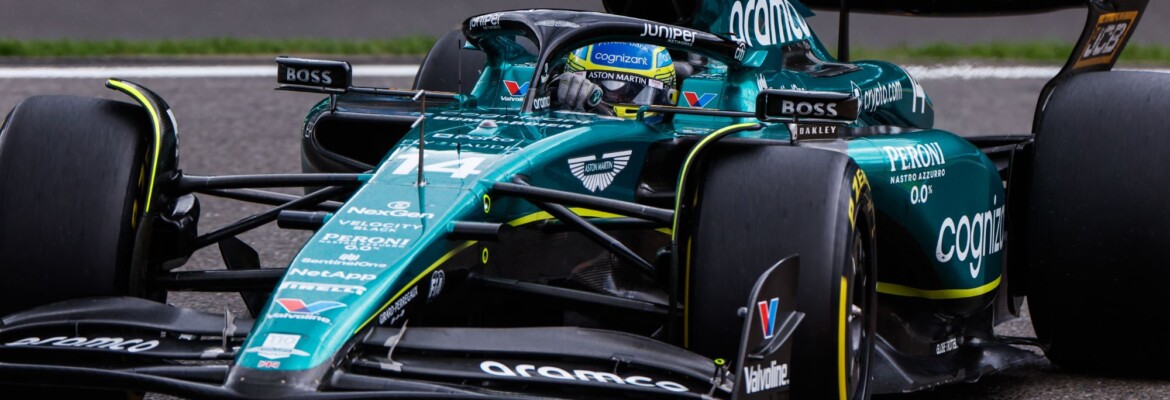 F1: Aston Martin teve que fazer ajustes na asa dianteira devido à flexibilidade