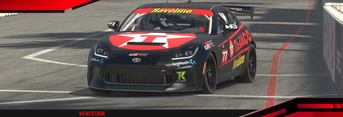 F1BC GR Cup: Lorenzo Pfeifer (Texaco) vence final em Long Beach