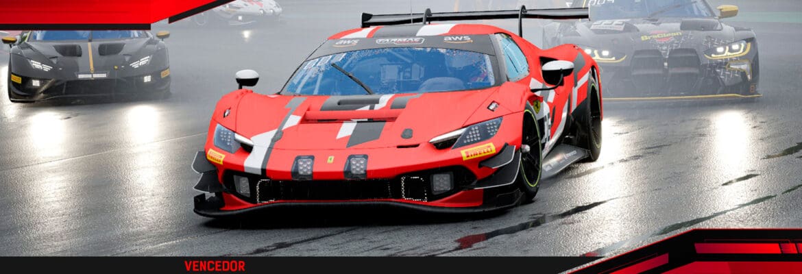 F1BC GT3 Competizione: Israel Mussoi (SWR) vence na chuva em Hungaroring