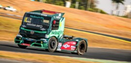 Felipe Giaffone abre a quinta fila no grid da Copa Truck em Goiânia