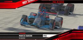 F1BC Indy Series: Marcio Baroni surpreende e vence corrida maluca em Dover