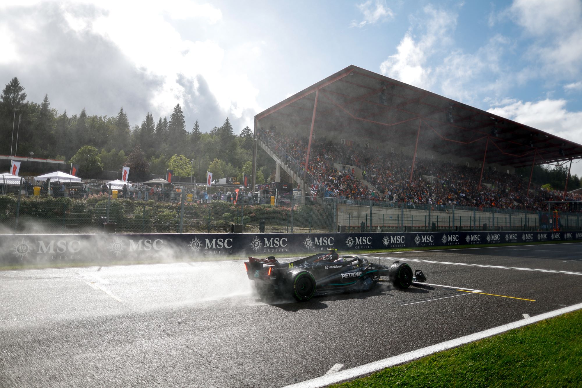 F1: as imagens da qualificação para o GP da Bélgica desta sexta-feira, em Spa F1 2023, GP da Bélgica, Spa