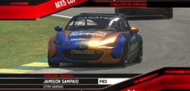 F1BC MX5 Cup: Jamison Sampaio é campeão, e Marcos Paiva vence em Virginia