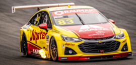 Gabriel Casagrande sai de Interlagos na vice-liderança da Stock Car